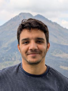 A self portrait picture of Ayoub Oudmane